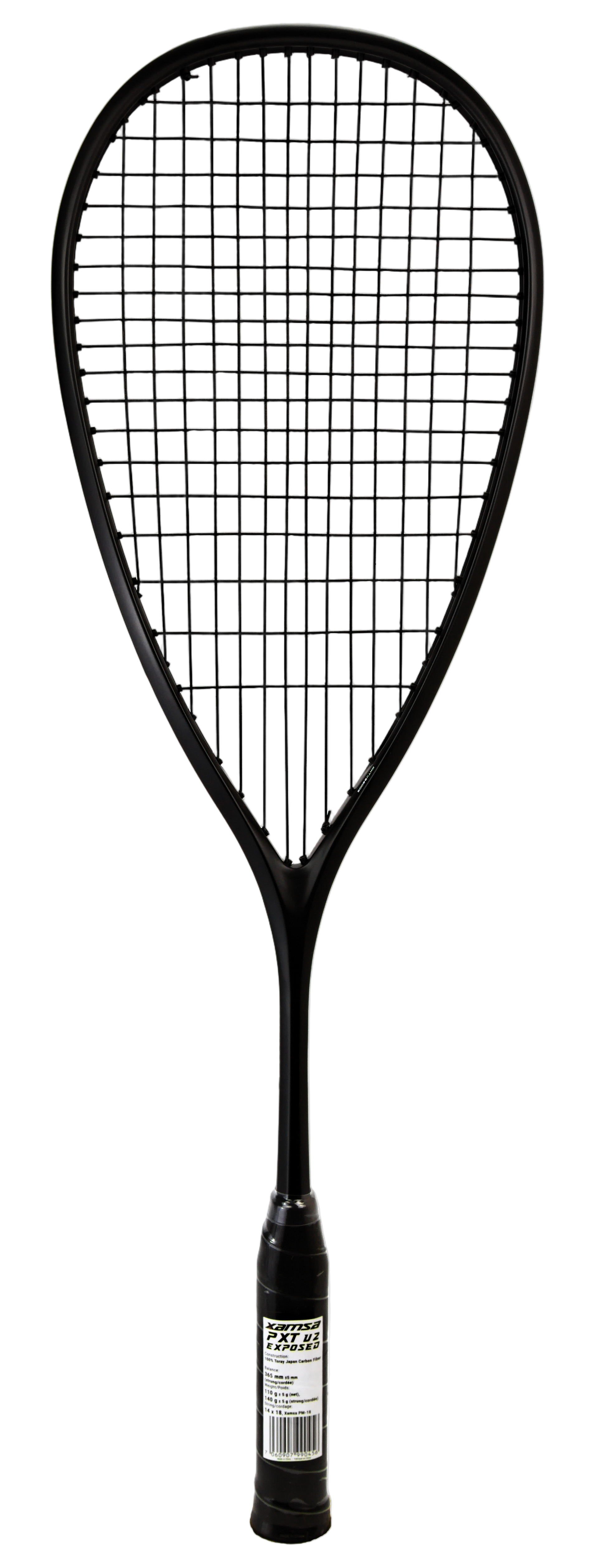 pois ポワ　メローキャミ　ブラック Xamsa PXT V2 Incognito eXposed Squash Racquet – XamsaSquash