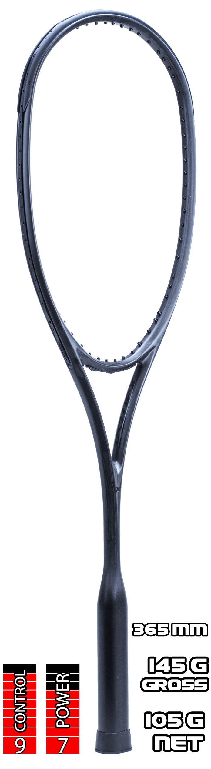 Xamsa Obsidian Incognito Squash Racquet