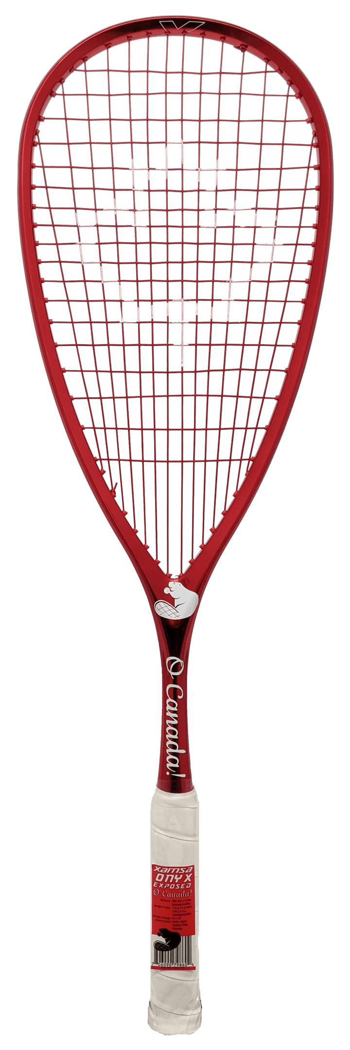 Xamsa Onyx eXposed - O Canada! - Limited Edition Squash Racquet Frame - XamsaSquash