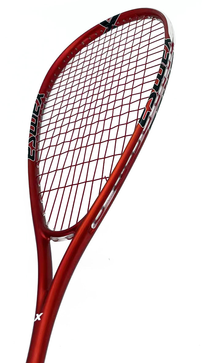 Xamsa Crucible JR Junior Red Strung Squash Racquet - XamsaSquash