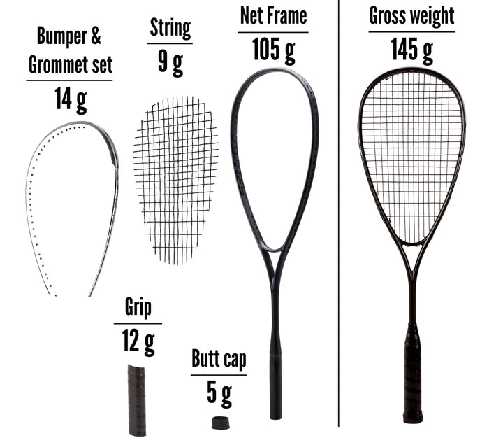 Xamsa Crucible Incognito Squash Racquet Frame Unstrung - XamsaSquash