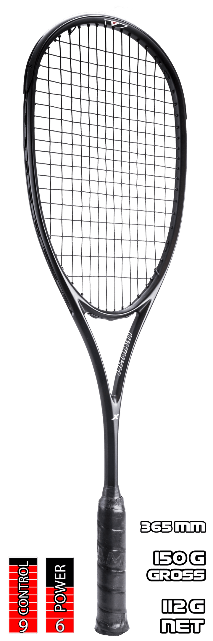 Xamsa Obsidian Squash Racquet Strung - XamsaSquash