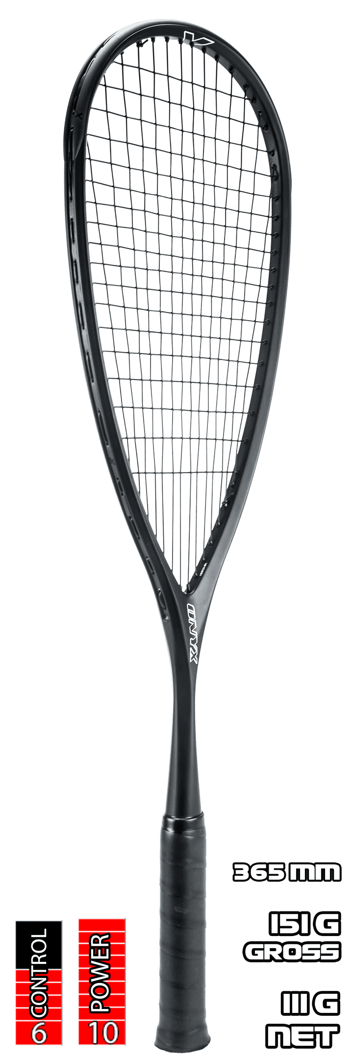 Xamsa Onyx Squash Racquet Strung - XamsaSquash
