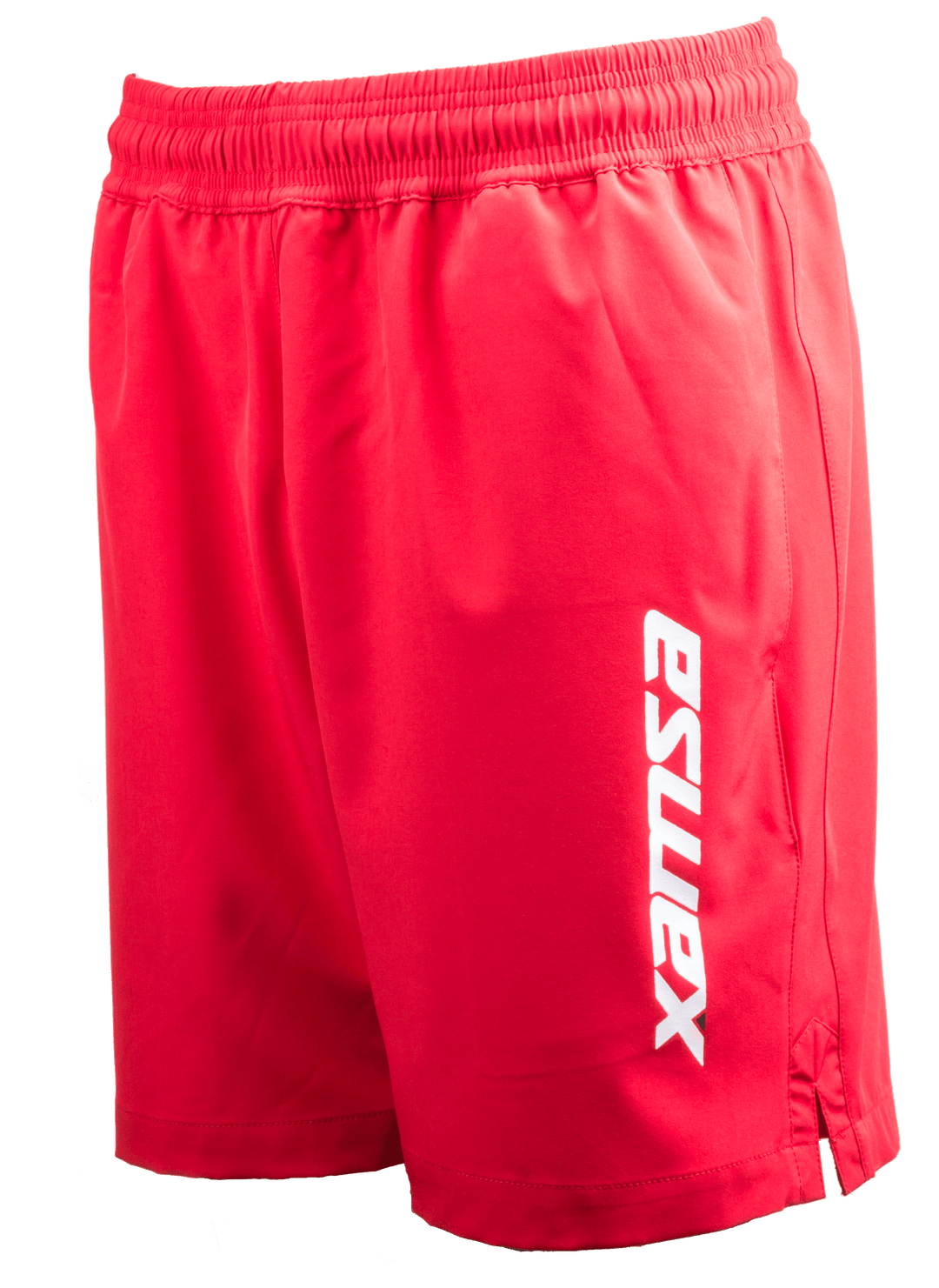 Xamsa Men's Shorts Red with logo - XamsaSquash